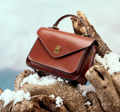 QSL-2078~Calf Leather~23x9x19cm
