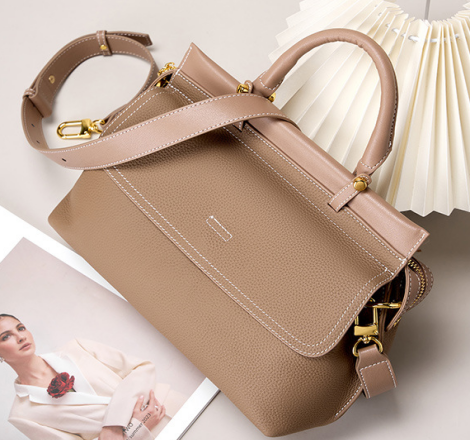 QSL-2556~Upper Calf Leather~25x10x18cm