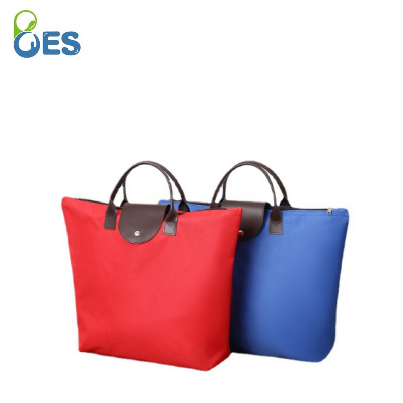 Foldable Convenient of Carry PU Tote Bag