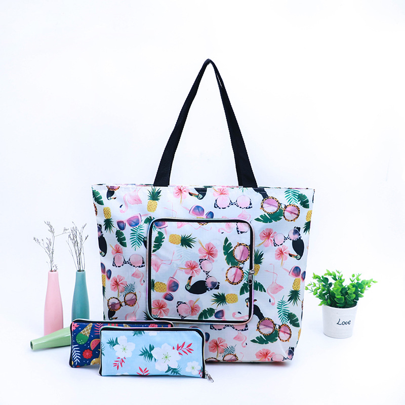 Fashion Female Printed Student Shopping Handbag Tote Bag