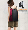 Polyester Drawstring Backpack With Pockets