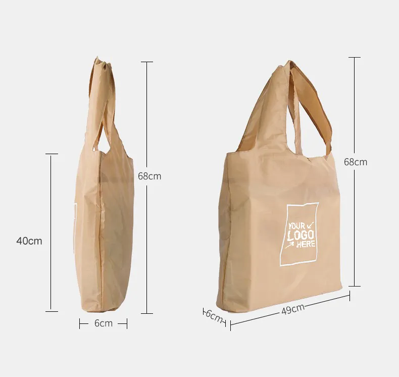 Custom Logo Square Small Size Canvas Cotton Tote Shopping Bags