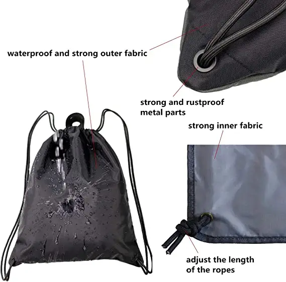 Backpack Draw Swimming Athletic Sports Bag 