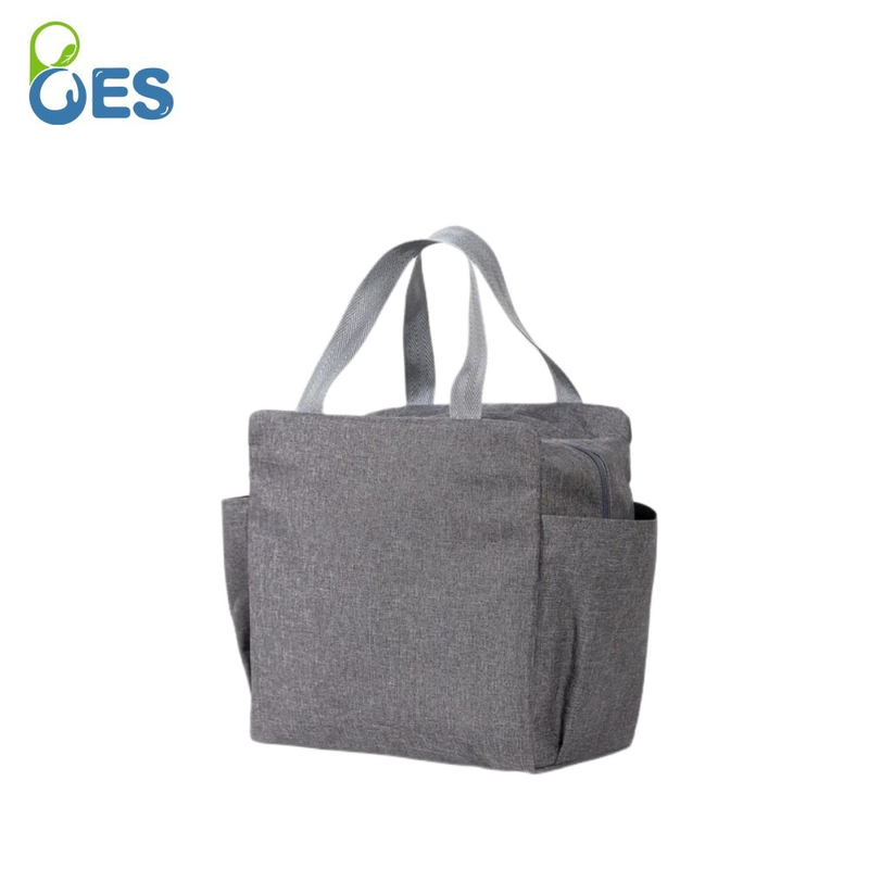 Side Pockets Custom Logo Lunch Bag