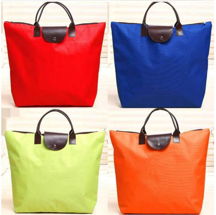 Foldable Convenient of Carry PU Tote Bag