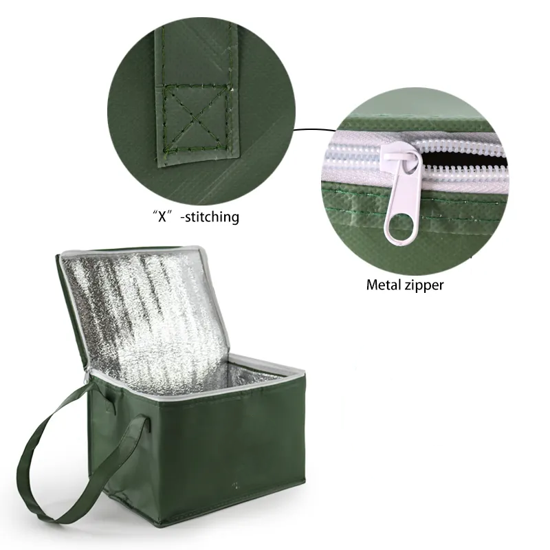 Cooler Bag Zipper Cooler Bag